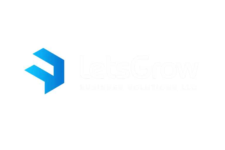 LetsGrow Business Solutions logo - travel industry client of Salesjar, generated quality leads through Meta Ads in a highly competitive market